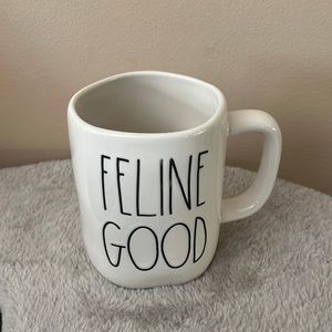 Rae dunn “feline good” mug brand new